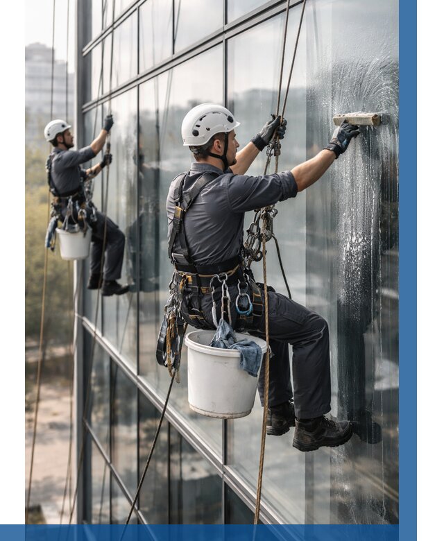 Мойка сплошного остекления в Валуйках, заказать от 319 р.| ВЫСОТНИК-Вли