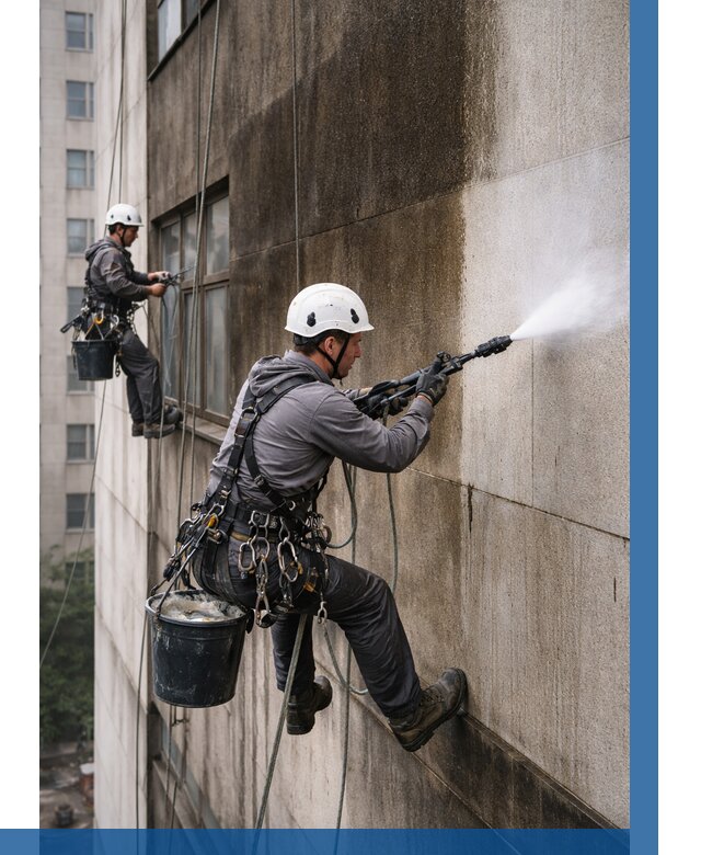 Очистка фасада от копоти в Валуйках от 266 р. | ВЫСОТНИК-Вли