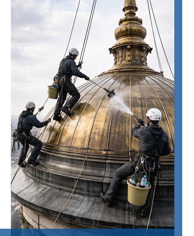 Мойка куполов и шпилей в Валуйках от 8516 р. - заказать | ВЫСОТНИК-Вли
