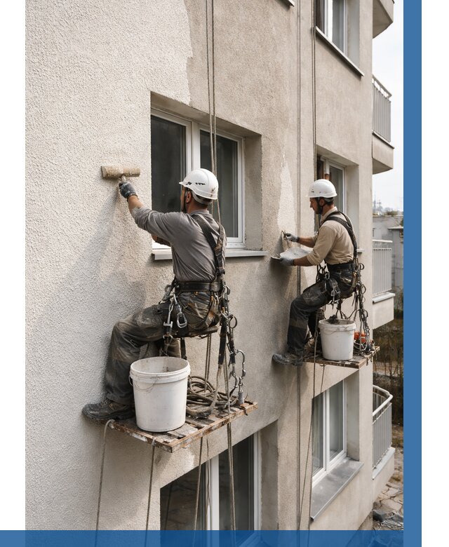 Нанесение короеда на фасад в Валуйках от 479 р. | ВЫСОТНИК-Вли