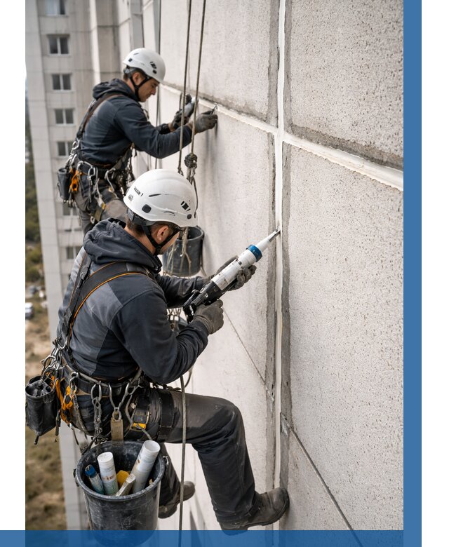 Герметизация межпанельных швов в Валуйках от 745 р. | ВЫСОТНИК-Вли