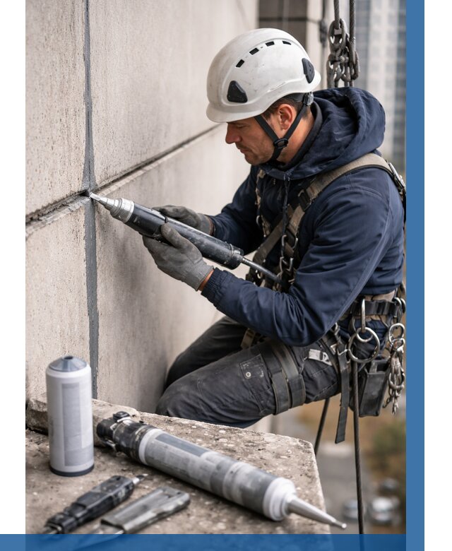 Вторичная герметизация швов в Валуйках от 479 р. | ВЫСОТНИК-Вли