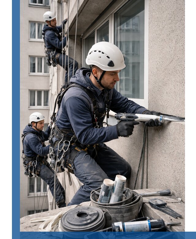 Герметизация швов лоджии в Валуйках профессионально и надежно