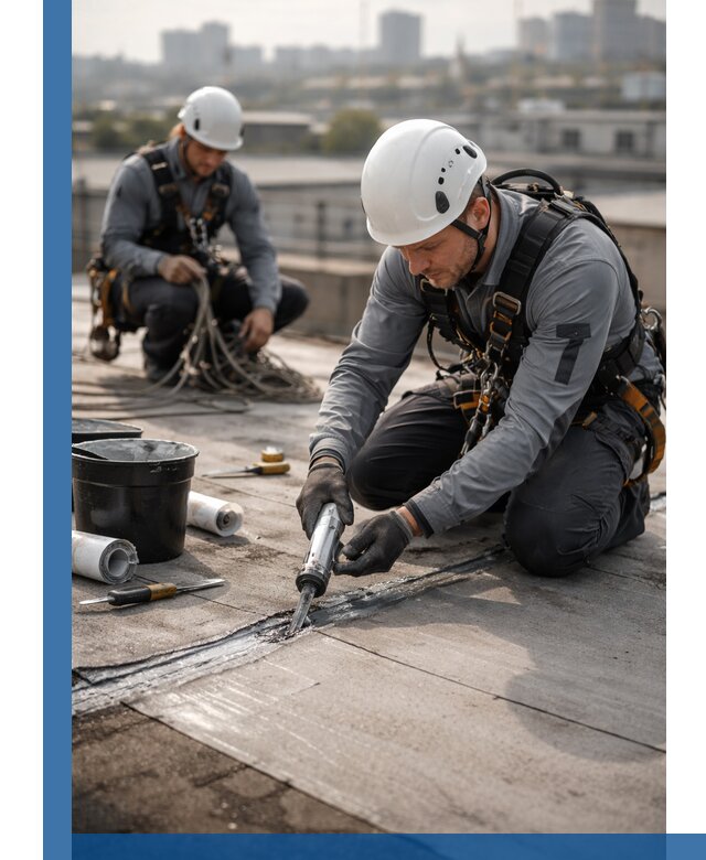 Аварийное и капитальное устранение протечек кровли в Валуйках