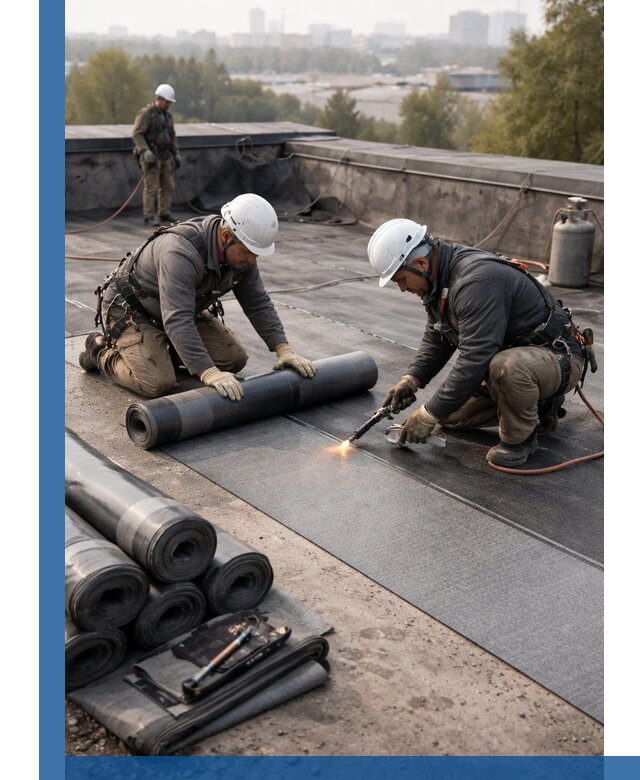 Монтаж мягкой кровли в Валуйках профессионально и надежно