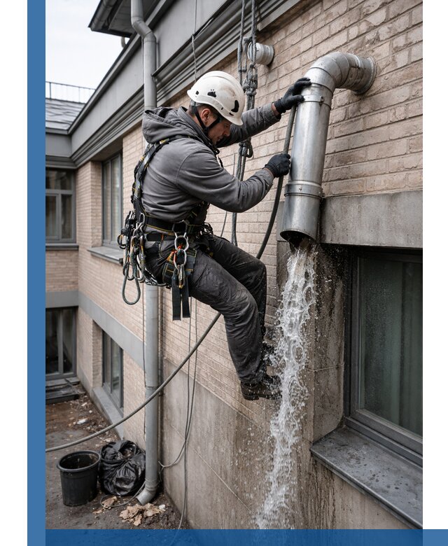 Профессиональная прочистка водосточных труб в Валуйках с гарантией