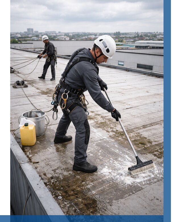 Очистка крыши по графику в Валуйках от 7984 р. | ВЫСОТНИК-Вли