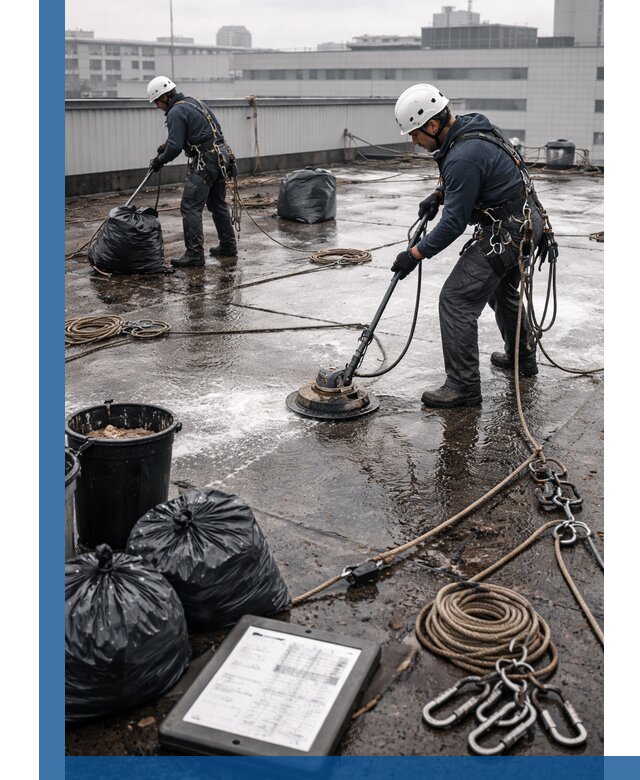 Плановая очистка кровли по графику в Валуйках для безопасности