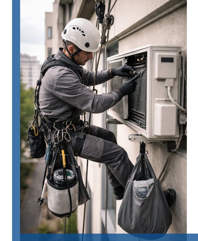 Обслуживание внешнего блока кондиционера в Валуйках профессионально