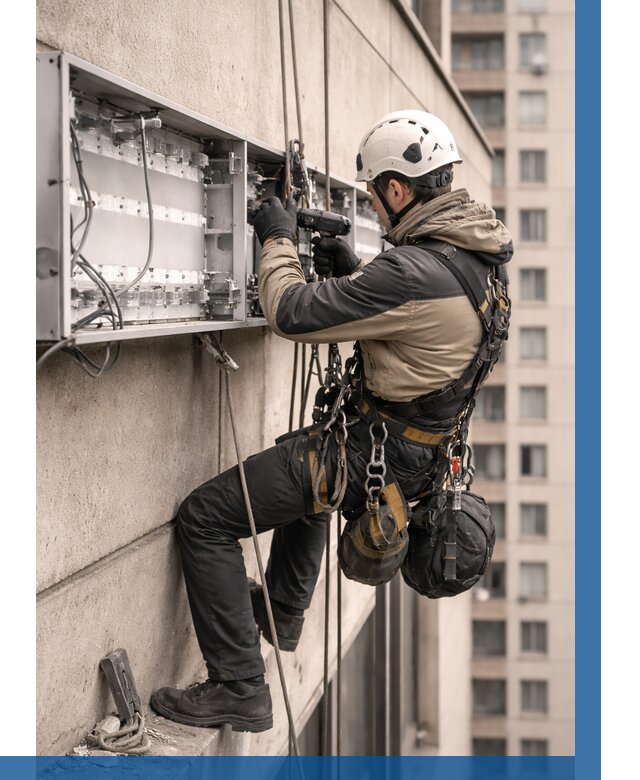 Ремонт вывески на высоте в Валуйках от 4790 р. | ВЫСОТНИК-Вли