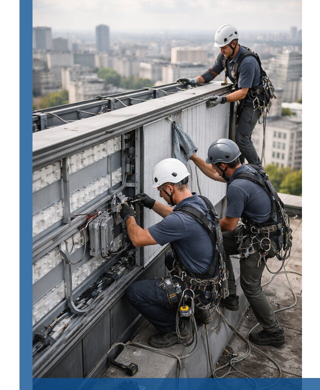 Профессиональное обслуживание крышной рекламы в Валуйках под ключ