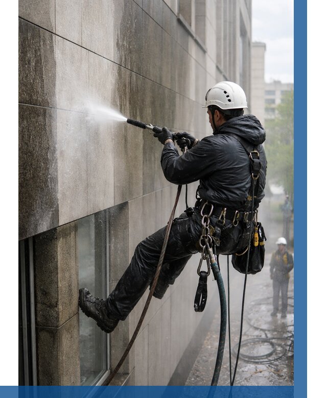 Гидроструйная очистка поверхностей в Валуйках от 905 р. | ВЫСОТНИК-Вли