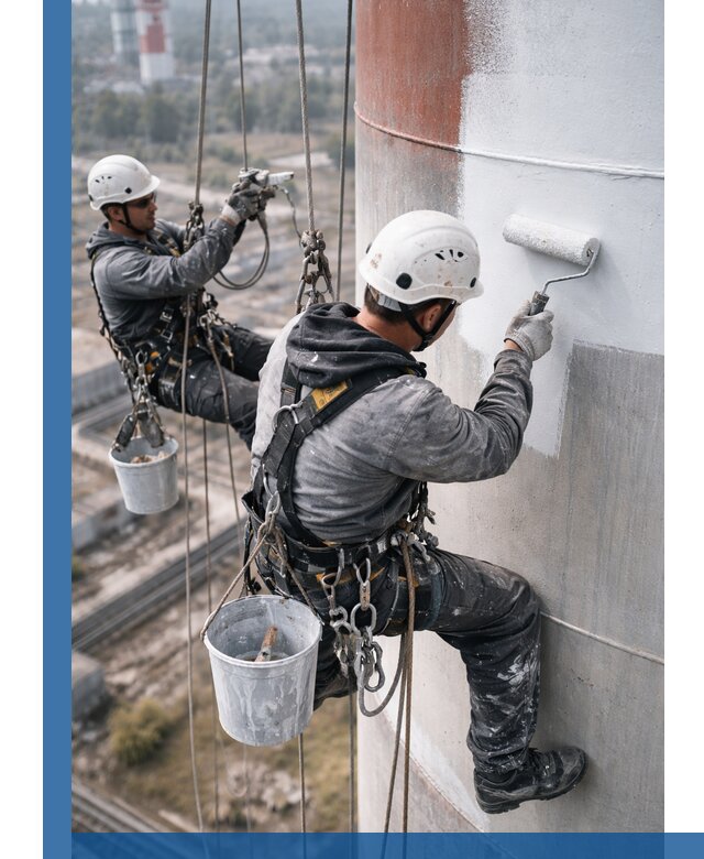 Покраска дымовых труб в Валуйках: антикоррозийная защита и восстановление