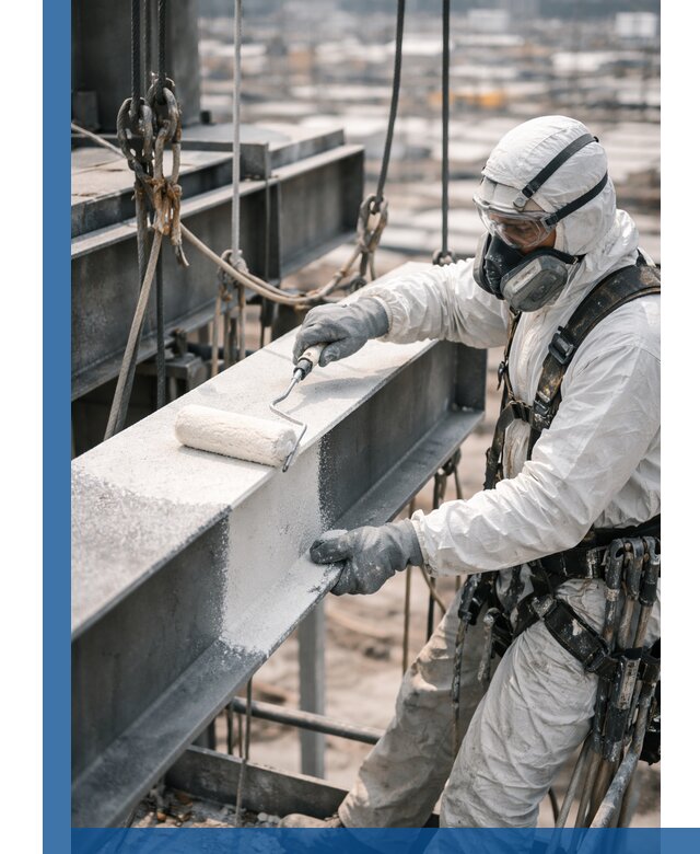 Профессиональная огнезащитная обработка металлоконструкций в Валуйках