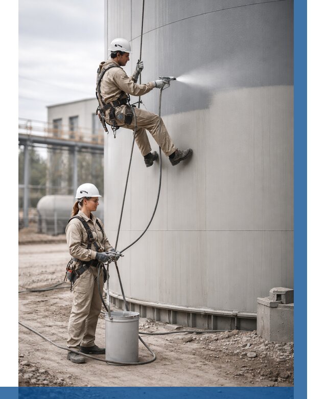 Покраска резервуаров в Валуйках от 1277 р. | ВЫСОТНИК-Вли — заказать