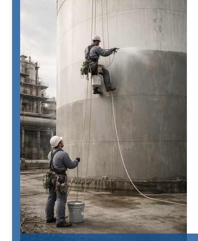 Покраска стальных резервуаров и емкостей в Валуйках профессионально