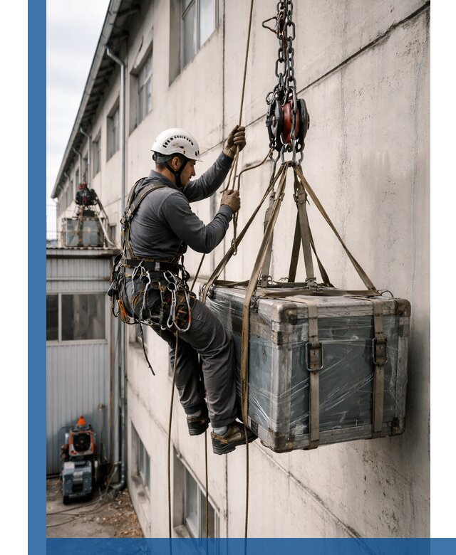 Подъем грузов на высоту в Валуйках для промышленных объектов