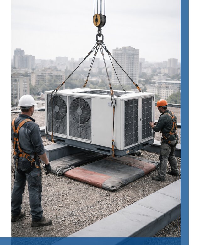 Подъем груза на крышу в Валуйках от 5323 р. | ВЫСОТНИК-Вли заказать