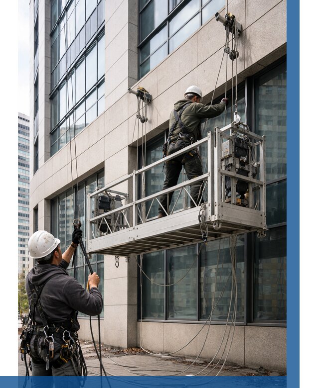 Монтаж и подъем фасадной люльки в Валуйках от 12774 р. | ВЫСОТНИК-Вли