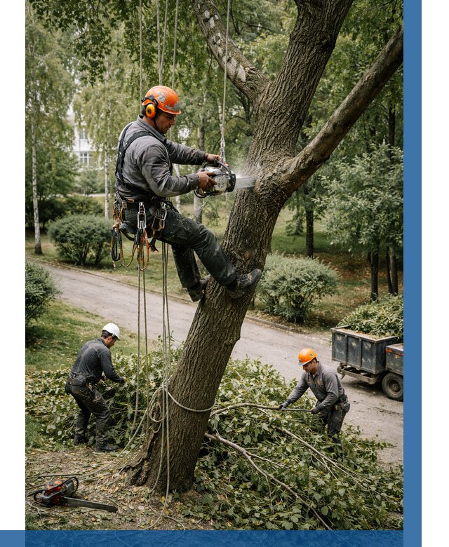 Кронирование деревьев в Валуйках от 6919 р. | ВЫСОТНИК-Вли
