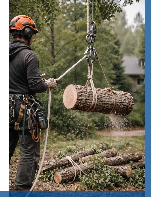 Валка деревьев частями в Валуйках от 7984 р. | ВЫСОТНИК-Вли