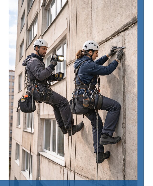 Обследование межпанельных швов в Валуйках от 1916 р. | ВЫСОТНИК-Вли