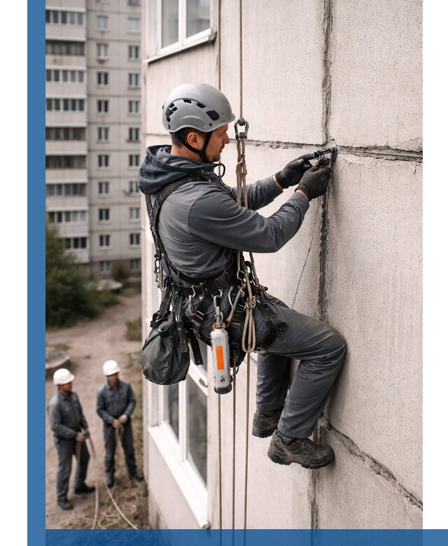 Обследование межпанельных швов и герметизация в Валуйках